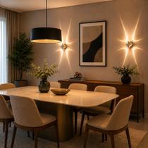 Arandela LED 4w Bivolt Arc Mini Decorativa Moderna Parede Quarto Sala Design Minimalista Iluminação Interna Externa IP54 400lm 3000K Branco Quente Arandela LED 4w Bivolt Arc Mini Decorativa Moderna Parede Quarto Sala Design Minimalista Iluminação Interna Externa IP54 400lm 3000K Branco Quente