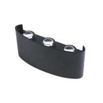 Arandela Led 6 Lentes 6W 3000K Preta Arandela Led 6 Lentes 6W 3000K Preta