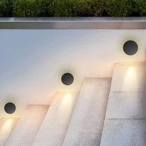 Arandela Led 9w Redonda Eclipse Ip65 Bivolt 900lm 3000k