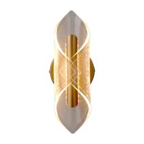 Arandela Led Acrilica Design Moderno Cilindro 7w 3 Em 1 Bivolt - Nitrolux