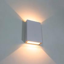 Arandela LED Boreal Branco 4W 2 FACHOS ABERTO/ABERTO LED ART