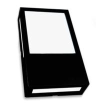 Arandela Led Cube 12w 6500k 720lm Preto Fosco Bivolt - Avant
