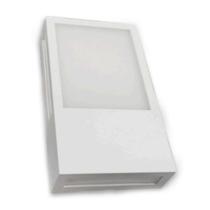 Arandela Led Cube 12w Branco Quente 3000k 720lm Branco Fosco Bivolt - AVANT