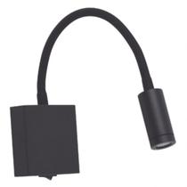 Arandela Led Danchi 3W 3000K 180Lm Preta Bivolt Astraled Arandela Led Danchi 3W 3000K 180Lm Preta Bivolt Astraled
