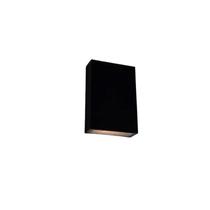Arandela Led De Efeito Duplo Facho Preta 3W 3000K Ecoforce