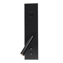 Arandela Led Enna C/Usb Interruptor 12w 3000k Pt Nordecor - MBLED / Nordecor Arandela Led Enna C/Usb Interruptor 12w 3000k Pt Nordecor - MBLED / Nordecor