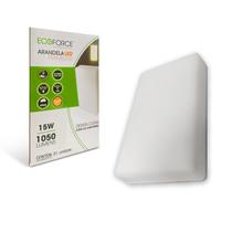 Arandela LED Externa Interna Frameless Luminária de Parede 15W Branco Quente 3000K Bivolt