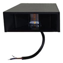 Arandela Led Foco Simples 4w 3000k Preto Parede Arandela Led Foco Simples 4w 3000k Preto Parede