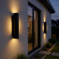 Arandela Led Incluso Moderno Parede Casa Sofisticado 40cm AD-4059 Preta Arandela Led Incluso Moderno Parede Casa Sofisticado 40cm AD-4059 Preta