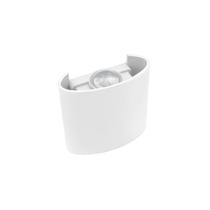 Arandela led lentille ip65 singulier lumanti de sobrepor 3000k 2w 180lumens autovolt branca Arandela led lentille ip65 singulier lumanti de sobrepor 3000k 2w 180lumens autovolt branca