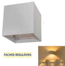 Arandela Led Light 6w Qatar Facho Regulável Interno/ Externo Arandela Led Light 6w Qatar Facho Regulável Interno/ Externo