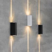 Arandela Led Mitel 23W 5 3000K Preto Arandela Led Mitel 23W 5 3000K Preto