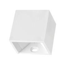 Arandela LED PIT MINI Branca 2W 3000K (Branco Quente) 50x50x40mm Facho Duplo IP65 Bivolt LM2663 Luminatti