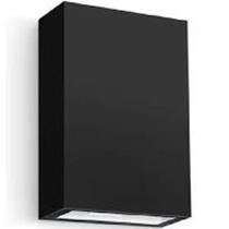 Arandela LED Preta LED 4W 6000K 12cm Muro Parede Externa Delis Arandela LED Preta LED 4W 6000K 12cm Muro Parede Externa Delis