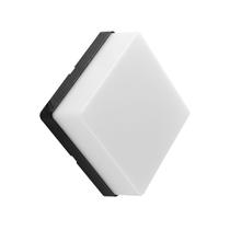 Arandela Led Quadrada Abs 8w 3000k Ip65 Jabuti Arandela Led Quadrada Abs 8w 3000k Ip65 Jabuti