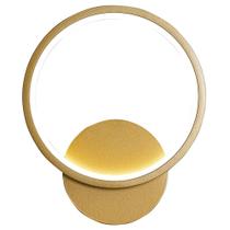 Arandela Led Redonda Design Moderno Quarto Sala 12w 3 Em 1 Cor Dourado 110v/220v Arandela Led Redonda Design Moderno Quarto Sala 12w 3 Em 1 Cor Dourado 110v/220v