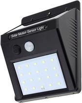 ARANDELA LED SOLAR: Luminária de Parede com Sensor de Presença para maior segurança - Mais Barato