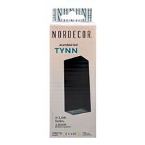 Arandela Led Tynn 2 Fachos Ajustáveis 2*2,5W 3000K Preta Bivolt - MB Led - 2293 Arandela Led Tynn 2 Fachos Ajustáveis 2*2,5W 3000K Preta Bivolt - MB Led - 2293