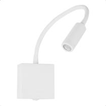 Arandela Leitura Cabeceira de Cama Articulável 3W Bivolt