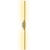 Arandela Linear Dourada 1m 20W 3.000K Bivolt Uso Interno Aurora ilunato Arandela Linear Dourada 1m 20W 3.000K Bivolt Uso Interno Aurora ilunato