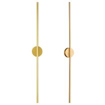 ARANDELA LINEAR DOURADA LED 10W 3000K/4000K/6500K 60 cm