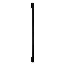 ARANDELA LINEAR LUZ INDIRETA LED 6W PRETA 60 x 3 x 7 cm