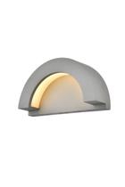 Arandela Living District Raine LED Prata 25x6x13 cm 120V Arandela Living District Raine LED Prata 25x6x13 cm 120V