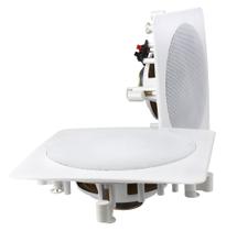 Arandela LL Audio AR65 6.5" Quadrada Branca (Par) Arandela LL Audio AR65 6.5" Quadrada Branca (Par)