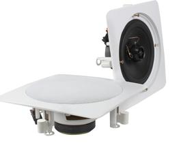 Arandela LL Audio DR650 6.5" Quadrada Branca (Par)