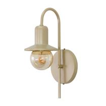 Arandela LuminaLux ALX0049 Lustre Retro Champanhe Colonial