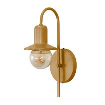 Arandela LuminaLux ALX0049 Lustre Retro Dourado Colonial