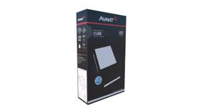 Arandela Luminária Avant LED Cube Preta Fosca 12W Bivolt