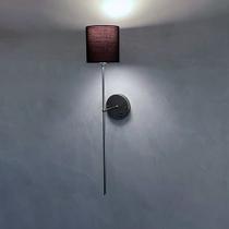 Arandela Luminária De Parede Clássica Com Interruptor alumínio e Bivolt com Cúpula Ref 83 com Lâmpada branco quente