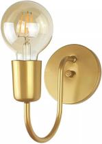 Arandela Luminária de Parede Colonial Industrial Vintage LOFT Hotel Cor Dourado 110v 220v