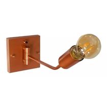 Arandela luminária de Parede Design Luxo Orientável Soquete E27 Bivolt - Cobre