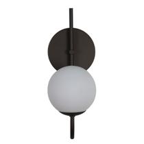 Arandela Luminária Ignis Globo 10 cm Moderno Preto 001