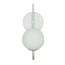Arandela Luminária Ignis Globo 12 cm Moderno Prata 001