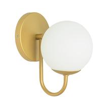 Arandela Luminária Ignis P Globo 10 cm Moderno Dourado 003 Arandela Luminária Ignis P Globo 10 cm Moderno Dourado 003