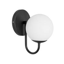 Arandela Luminária Ignis P Globo 12 cm Moderno Preto 003 Arandela Luminária Ignis P Globo 12 cm Moderno Preto 003