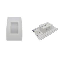 Arandela Luminária Led Embutir 4x2 Parede Branca 30501 Arandela Luminária Led Embutir 4x2 Parede Branca 30501