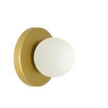 Arandela Luminária Lunar Globo 10 cm Moderno Dourado 005 Arandela Luminária Lunar Globo 10 cm Moderno Dourado 005