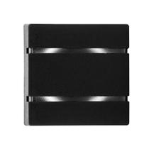 Arandela Luminária Slim 2 Frisos Interna E Externa Led G9 Arandela Luminária Slim 2 Frisos Interna E Externa Led G9