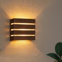 Arandela Luminária Slim 3 Frisos Kit 3un Decoração Uso Interno e Externo Ideal Para Sítios Piscinas Arandela Luminária Slim 3 Frisos Kit 3un Decoração Uso Interno e Externo Ideal Para Sítios Piscinas
