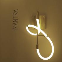 Arandela Mantra (d)15cm (a)40cm 1xled Integrado 8w 2700k 600lm Ip20 Arandela Mantra (d)15cm (a)40cm 1xled Integrado 8w 2700k 600lm Ip20