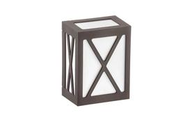 Arandela Marrom 15cm Leitosa X 01045 Arandela Marrom 15cm Leitosa X 01045