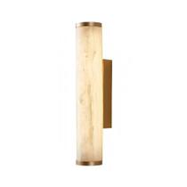 Arandela Mavy 90013 Led 12W IRC 97 34cm Mármore Marrom Bivolt Nordecor Iluminação Arandela Mavy 90013 Led 12W IRC 97 34cm Mármore Marrom Bivolt Nordecor Iluminação