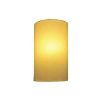 Arandela Meia Cana Md-2031 Cúpula em Tecido 30/18x16cm Algodão Crú - Bivolt Arandela Meia Cana Md-2031 Cúpula em Tecido 30/18x16cm Algodão Crú - Bivolt