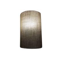 Arandela Meia Cana Md-2031 Cúpula em Tecido 30/18x16cm Rustico Bege - Bivolt Arandela Meia Cana Md-2031 Cúpula em Tecido 30/18x16cm Rustico Bege - Bivolt