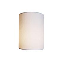 Arandela Meia Cana Retro Vivare Md-2003 Cúpula em Tecido 25/18x10cm - Bivolt