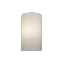 Arandela Meia Cana Vivare Md-2031 Cúpula em Tecido 30/18x16cm - Bivolt